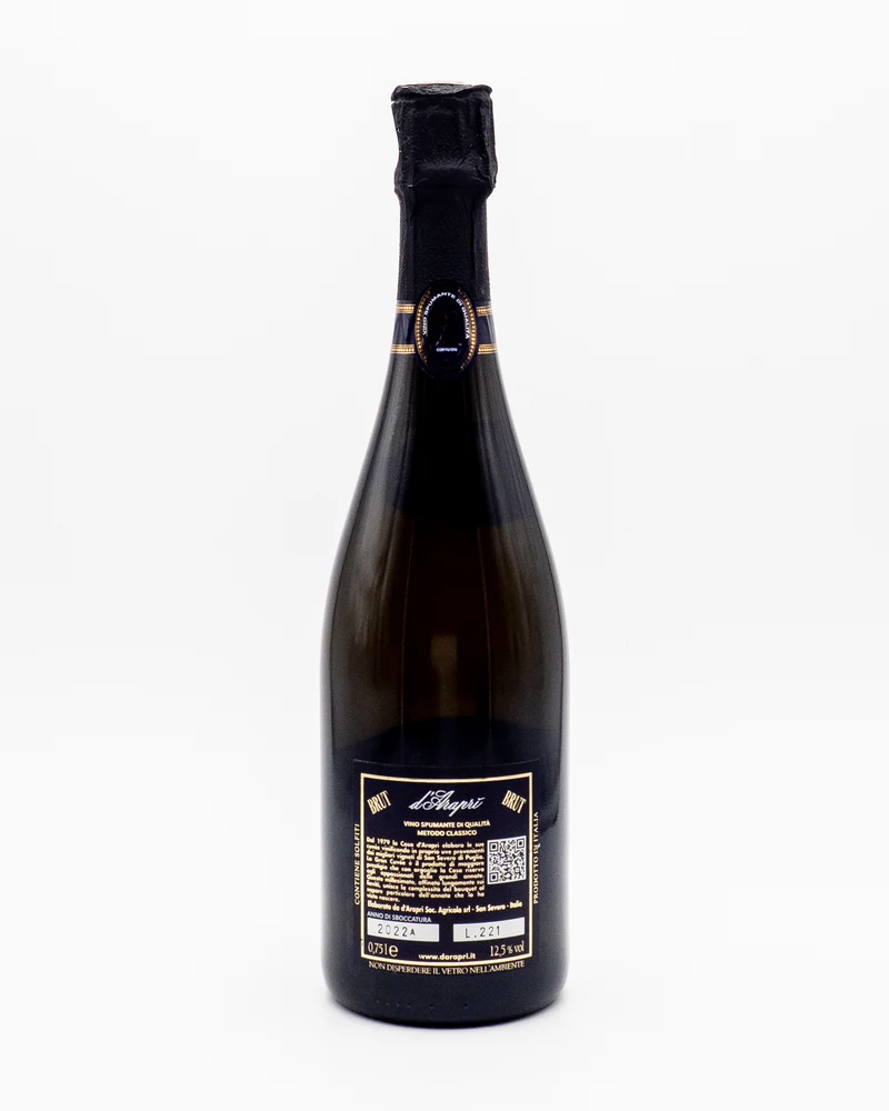 Gran Cuvée XXI Secolo 2015 Spumante Metodo Classico Brut - d'Araprì
