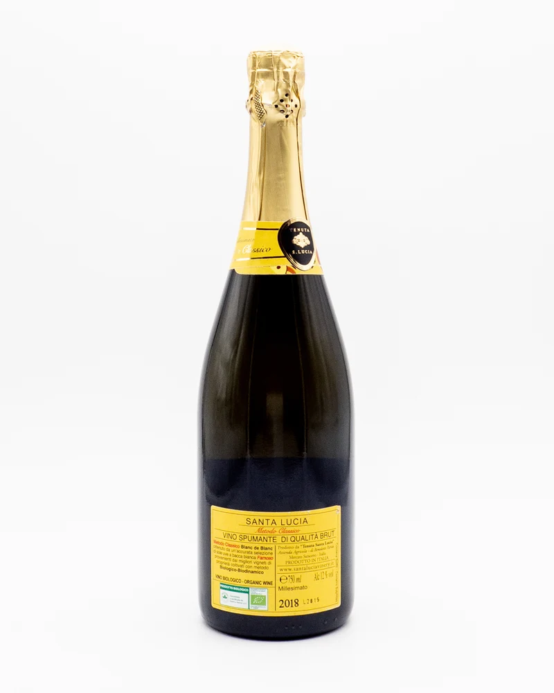 Famous 2018 Spumante Brut Metodo Classico - Tenuta Santa Lucia