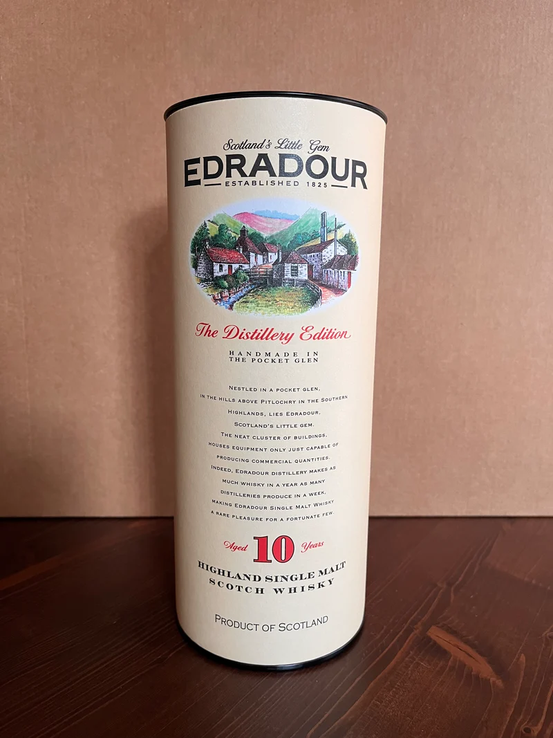 Edradour Highland Single Malt Scotch Whisky 10yo