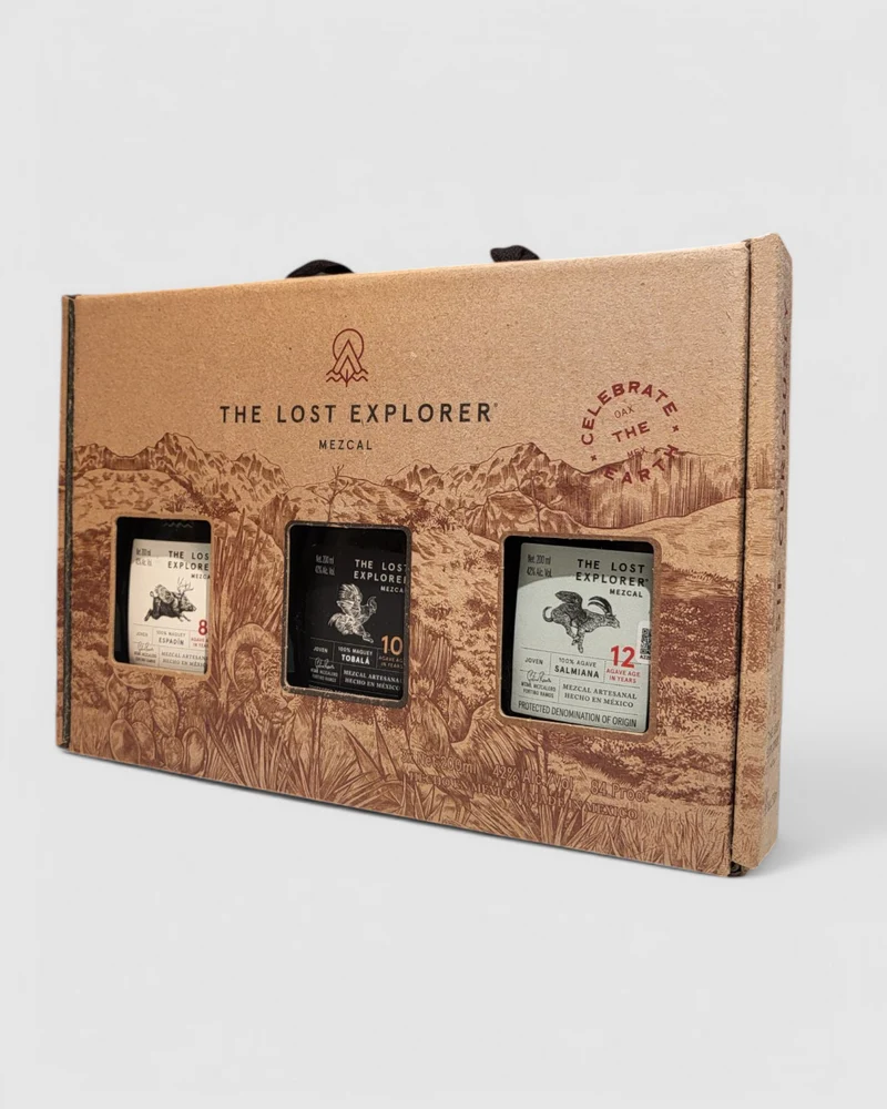 The Lost Explorer Mezcal Trilogy Box