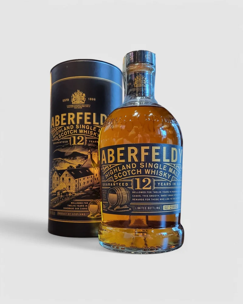 Aberfeldy Highland Single Malt Scotch Whisky 12yo - Aberfeldy