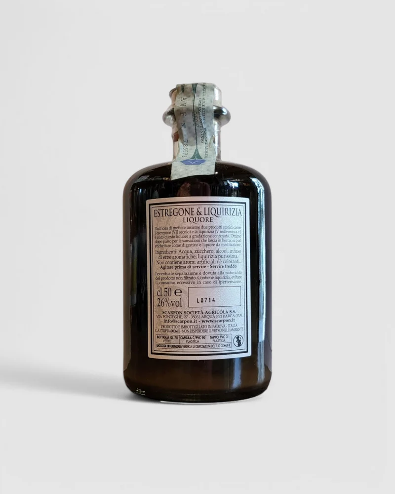 Liquore Estregone & Liquirizia - Azienda Agricola Scarpon
