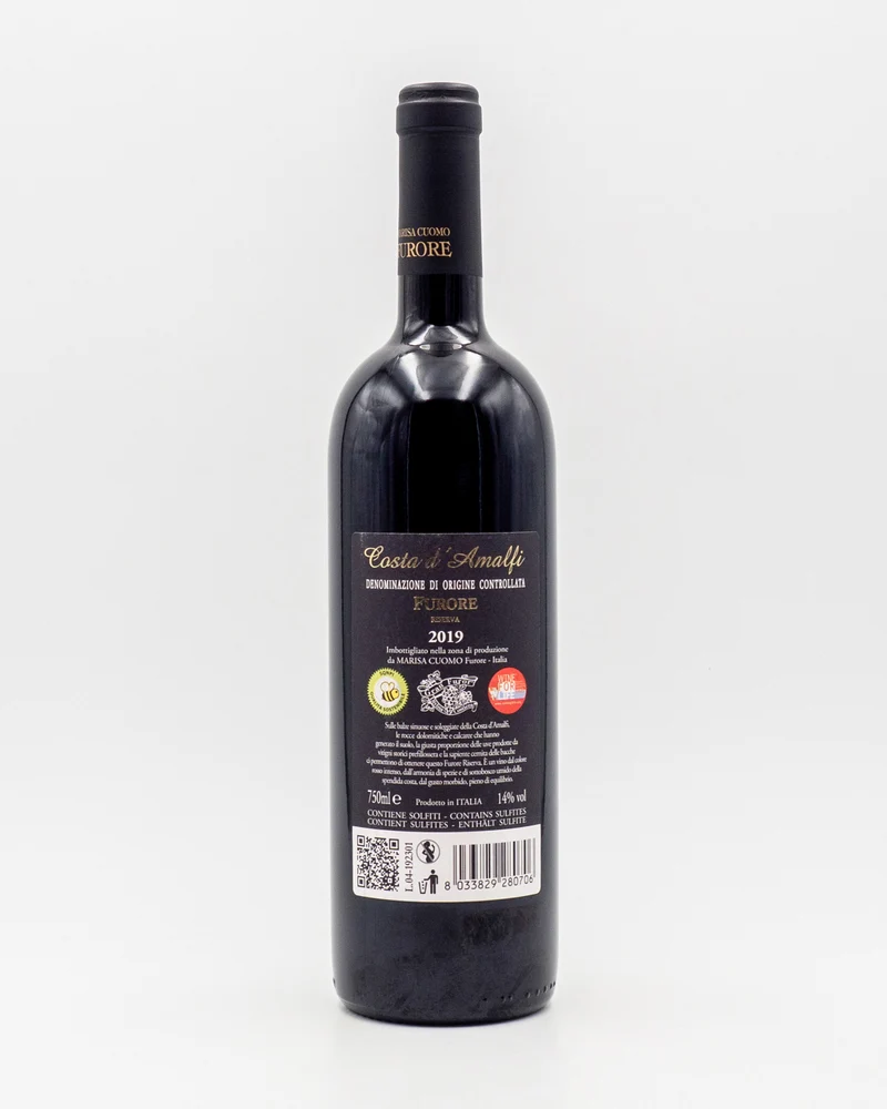 Costa D'Amalfi Furore Rosso Riserva 2019