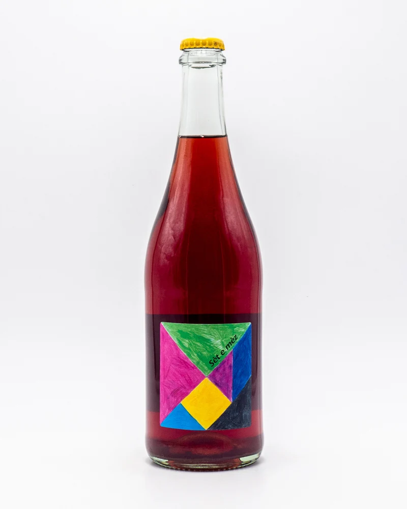 Vino Rosato Frizzante Sèt e Mèz - Mariotti