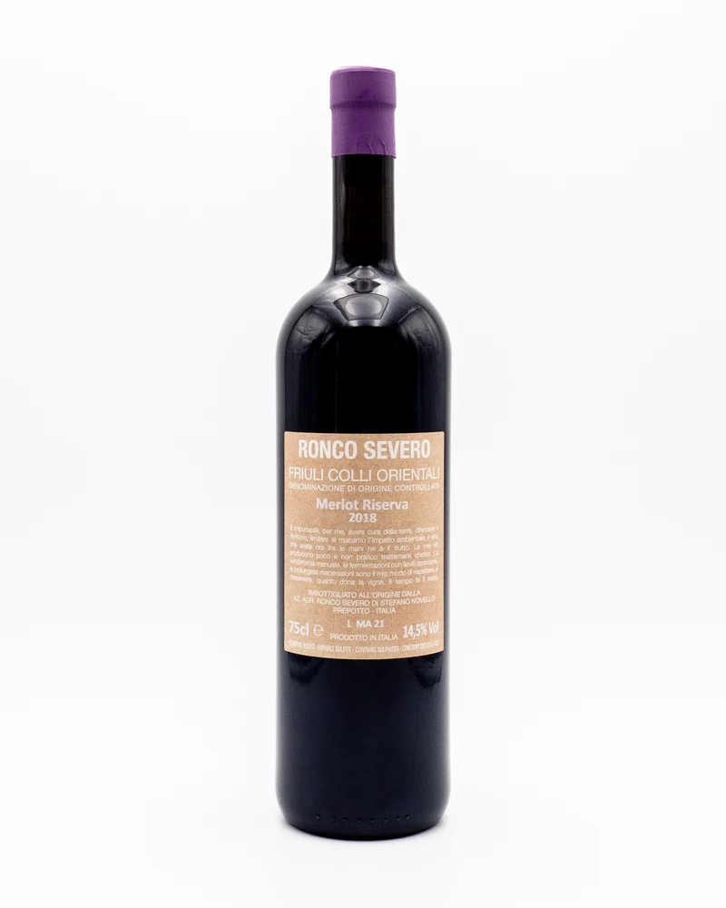 Merlot Riserva 'Artiul' Ronco Severo 2018
