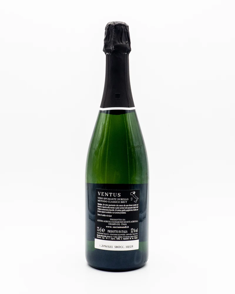 Ventus Durello Metodo Classico Brut - Sacramundi