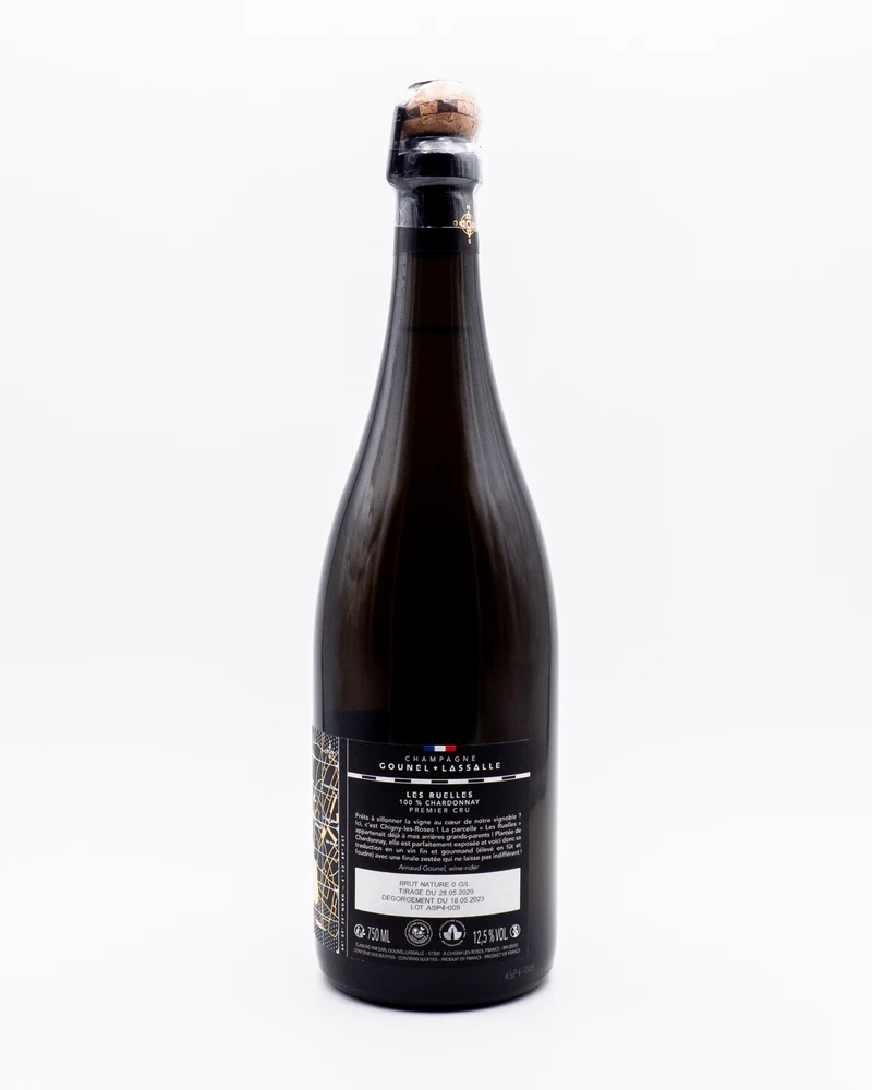 Champagne Dessus Les Ruelles 100% Chardonnay Premier Cru - Gounel - Lassalle