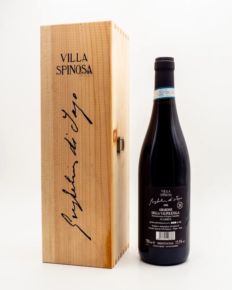 Amarone della Valpolicella DOC 1998 Guglielmi di Jago - Villa Spinosa