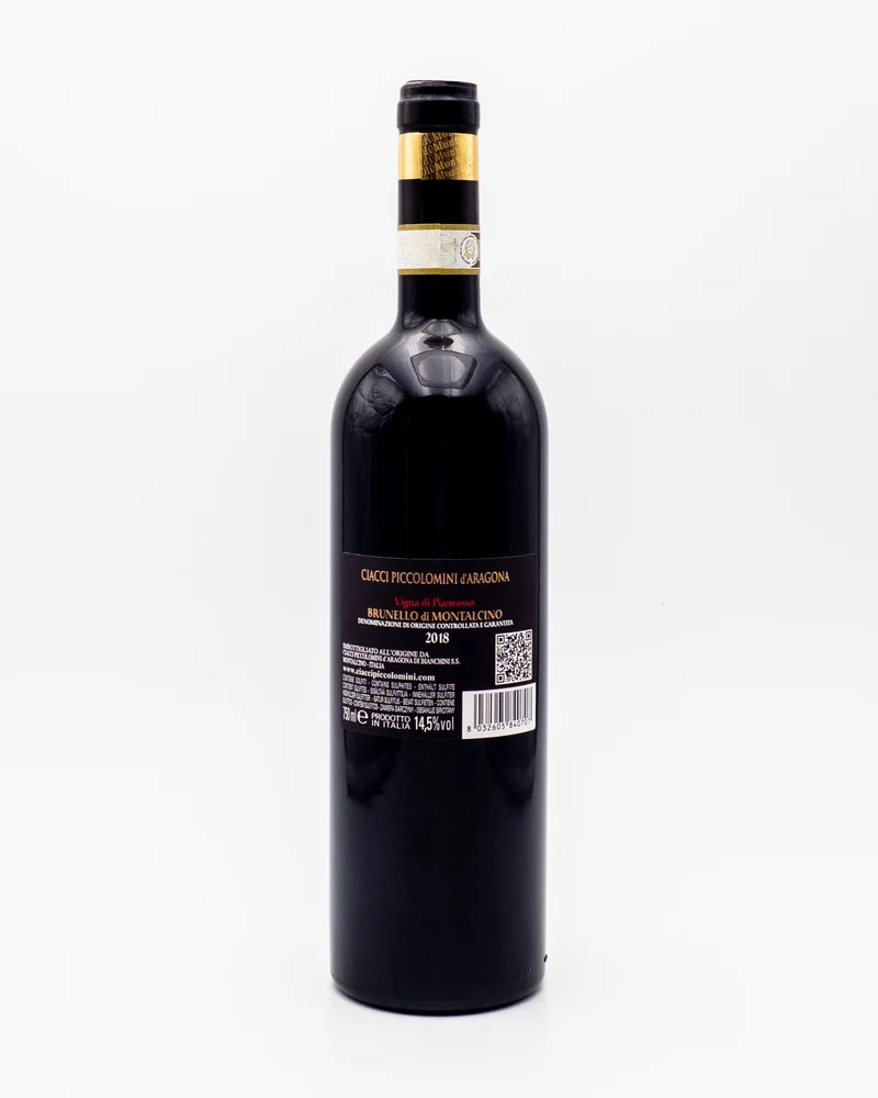Brunello di Montalcino Pianrosso 2018 - Ciacci Piccolomini d'Aragona