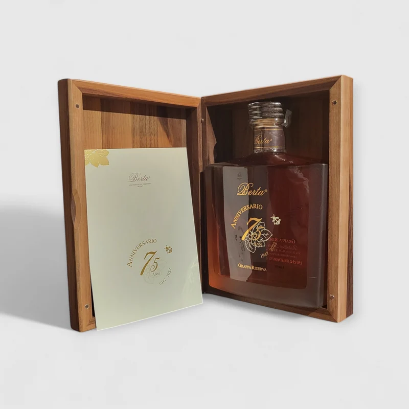 Grappa Riserva Del Fondatore - Anniversario 75 anni Berta