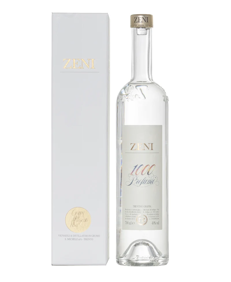 Grappa Bianca Milleprofumi Astucciata - Distilleria Zeni