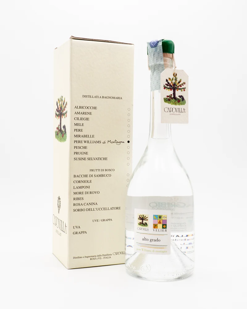 Distillato di Pere William di Montagna Capovilla