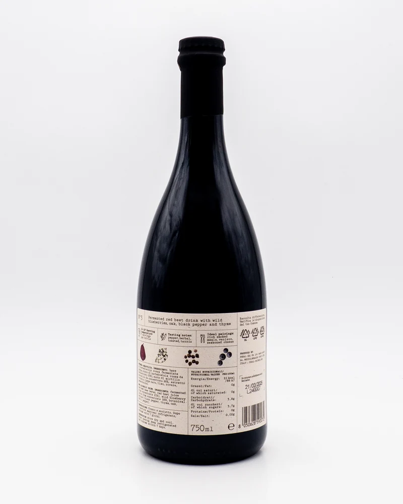 Feral n.3 fermentato di barbabietola rossa, pepe, timo e rovere - Feral