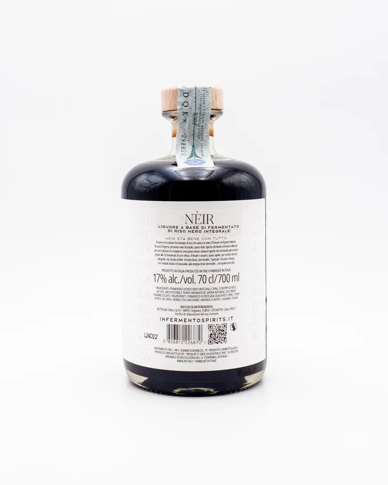 Nèir Liquore a base di fermentato di riso nero integrale - Infermen.to