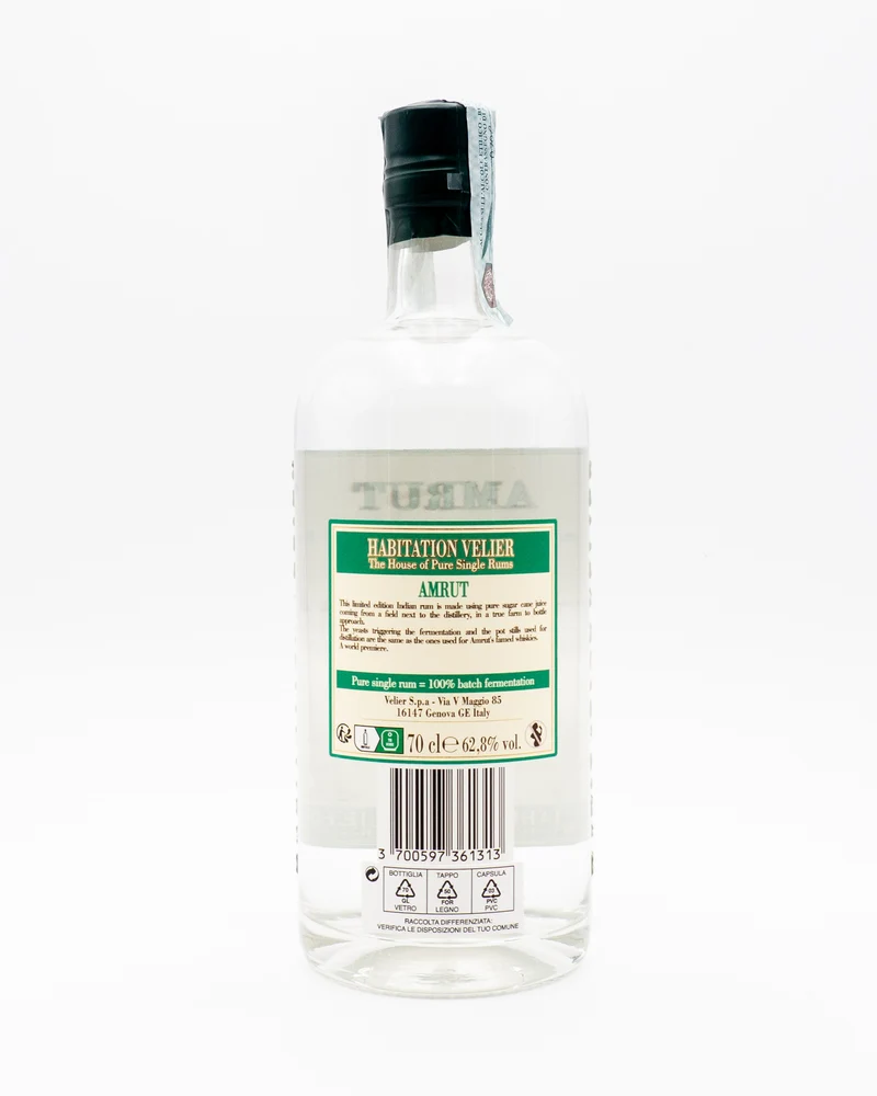 Rum Amrut Blanc Habitation Velier - Velier