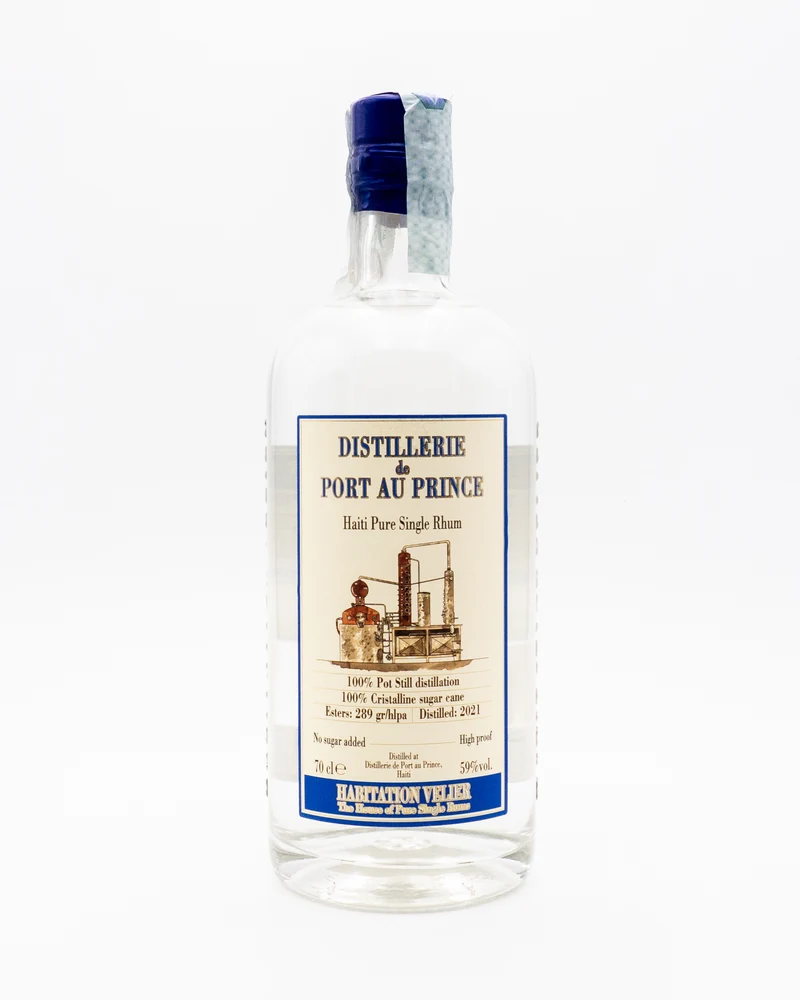 Rum Distillerie de Port au Prince Blanc Habitation Velier - Velier