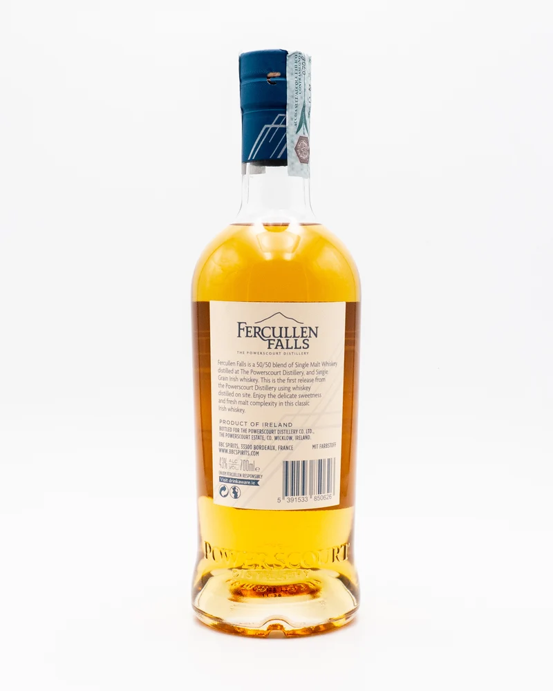 Fercullen Falls Irish Whiskey - Powerscourt Distillery