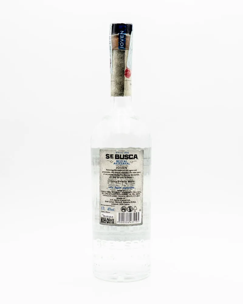 Se Busca Mezcal Artesanal Joven 100% Agave Angustifolia - Se Busca