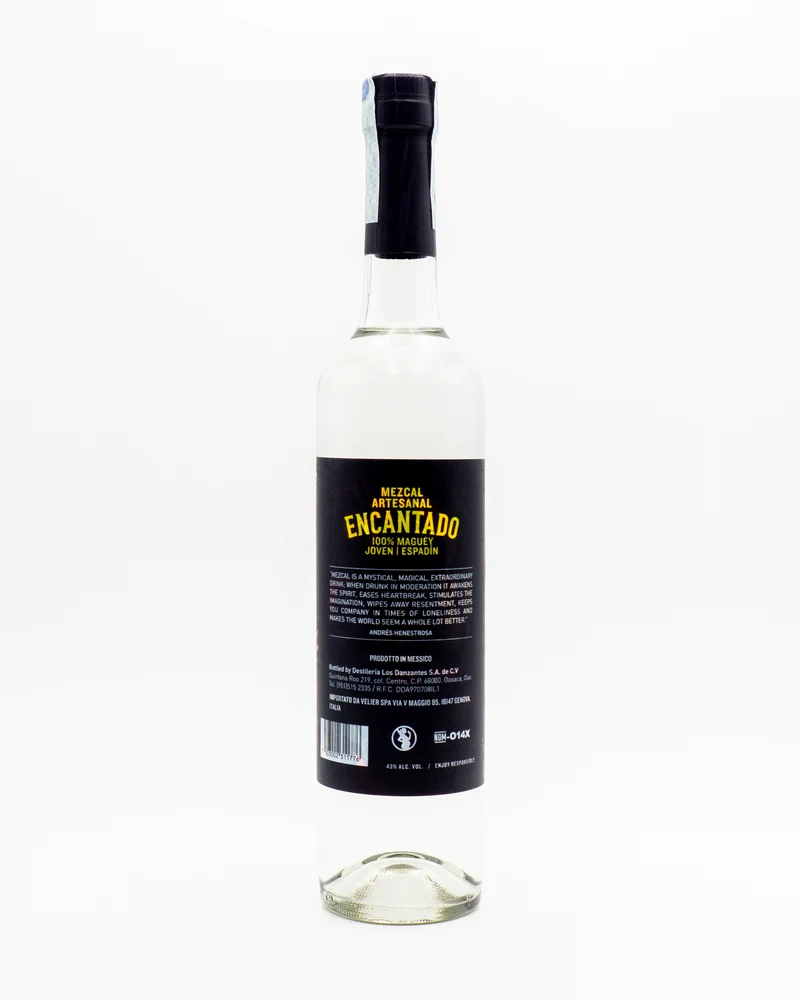 Mezcal Artesanal Encantado 43% Vol. - Destileria Los Danzantes
