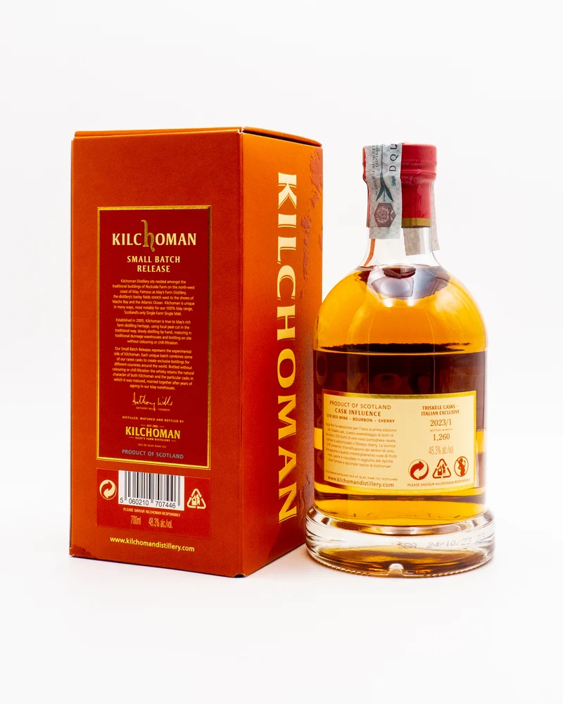 Kilchoman Small Batch Triskele Casks Italian Exclusive
