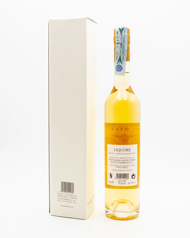 Liquore Grappa e Miele di Rododendro - Marolo