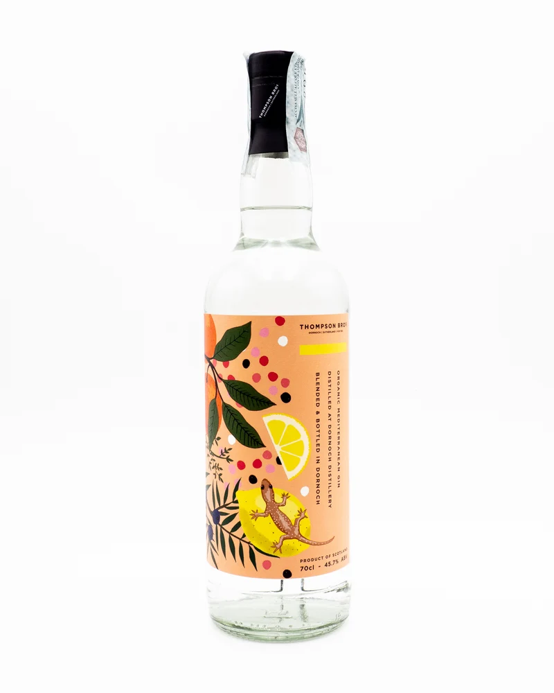 Organic Mediterranean Gin - Thompson Bros