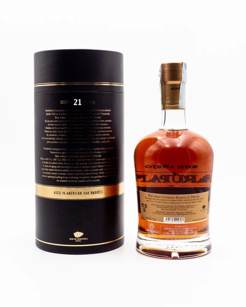 Rum Carupano 21 Reserva Privada - Carupano