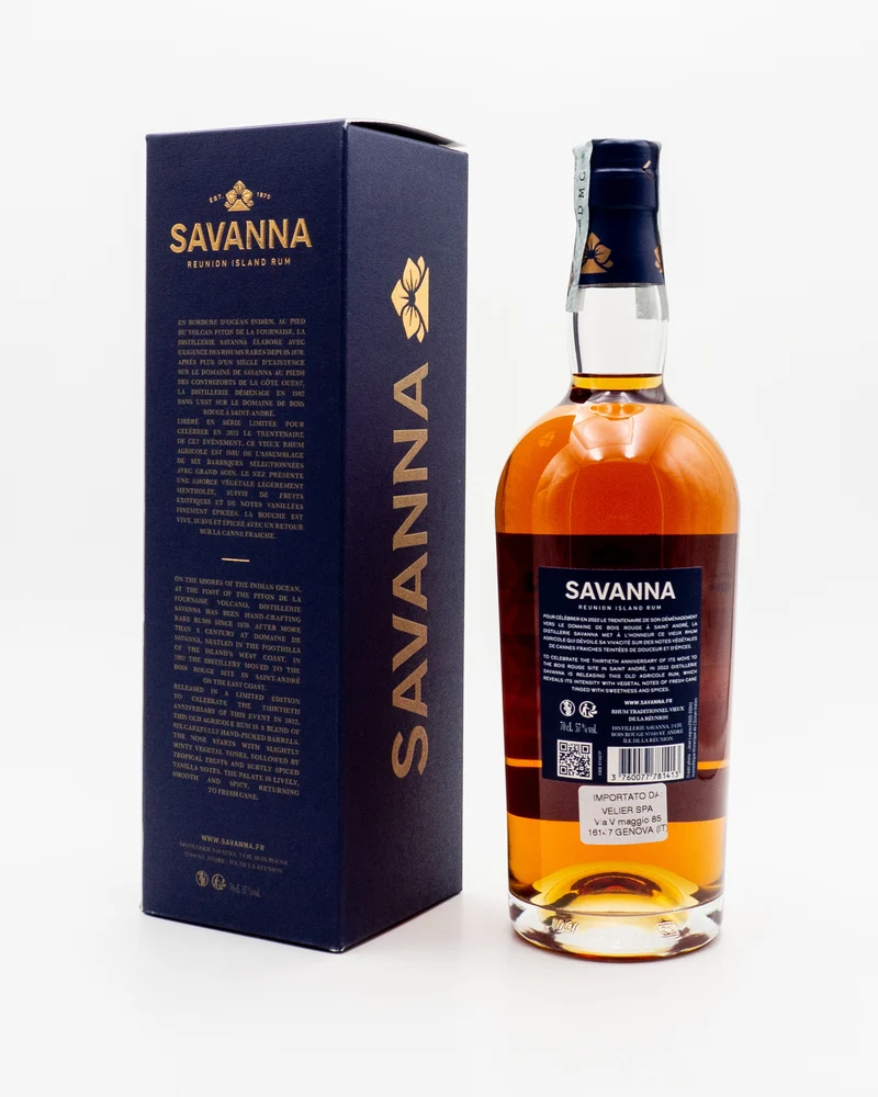 Rhum Agricole Bois-Rouge 1992-2022 - Savanna