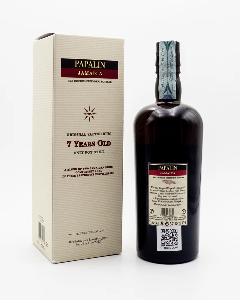 Jamaica 7 Years Old 2022 - Papalin | 57,18%Vol.