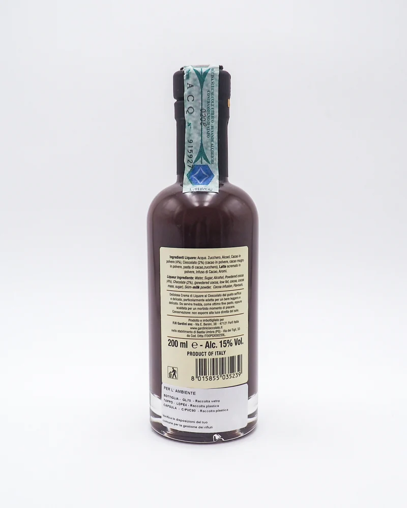 Liquore Crema al Cioccolato - Gardini