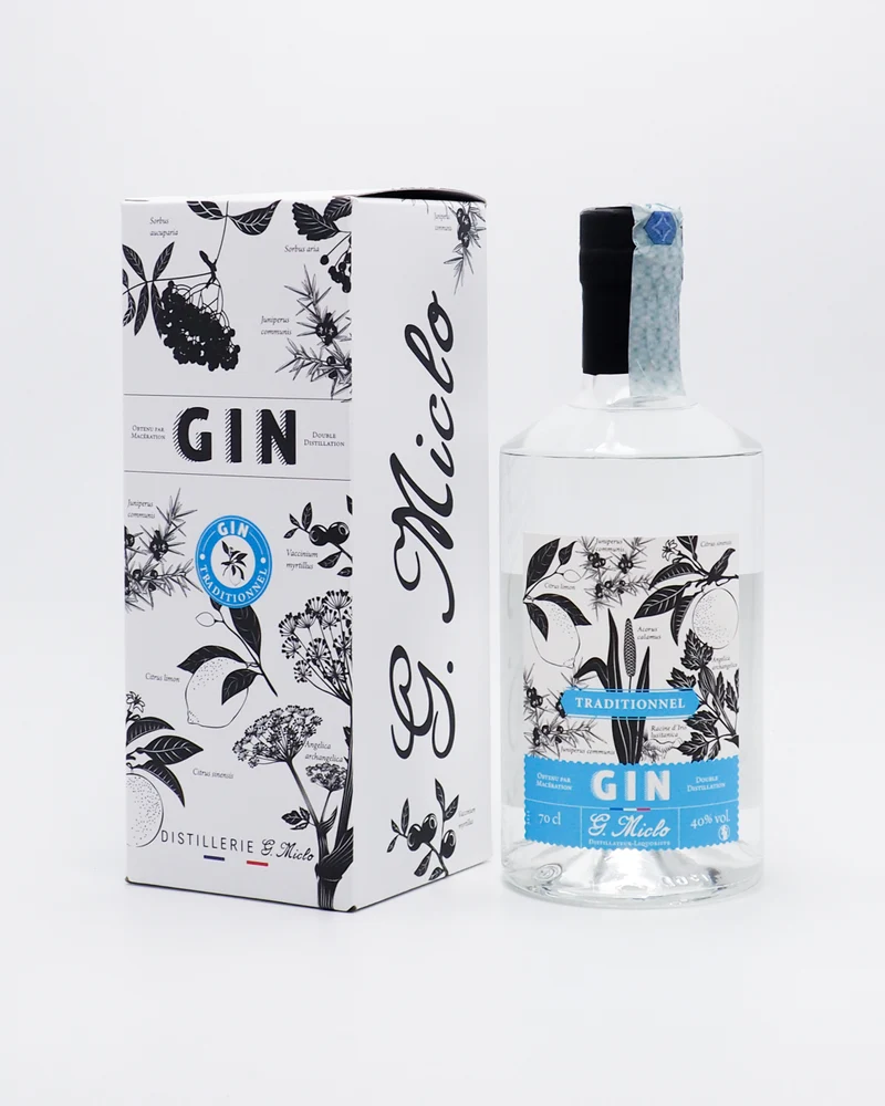 Gin Traditionnel De France - Distillerie G. Miclo