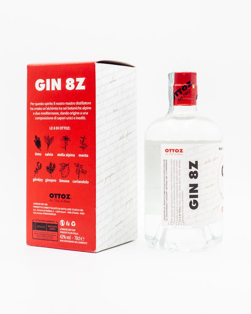 Gin 8z London Dry - Ottoz