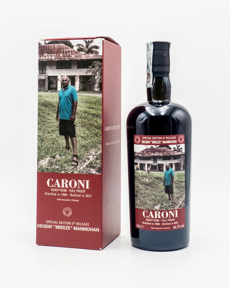 Rum Caroni Employees Deodat "Breeze" Manmohan 1996-2021 - Velier