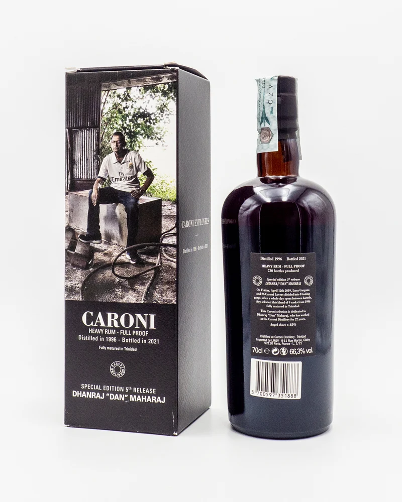 Rum Caroni Employees Dhanraj "Dan" Maharaj 1996-2021 - Velier