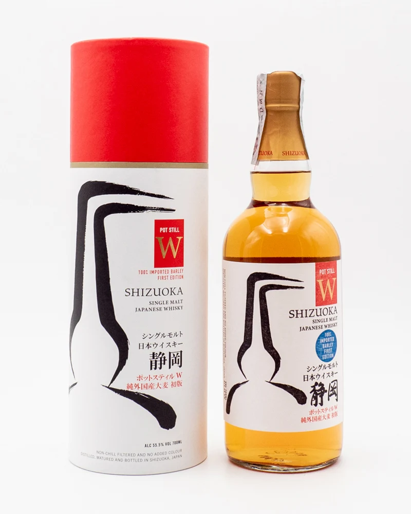 Whisky Shizuoka Single Malt Pot Still "W" - Shizuoka Distillery