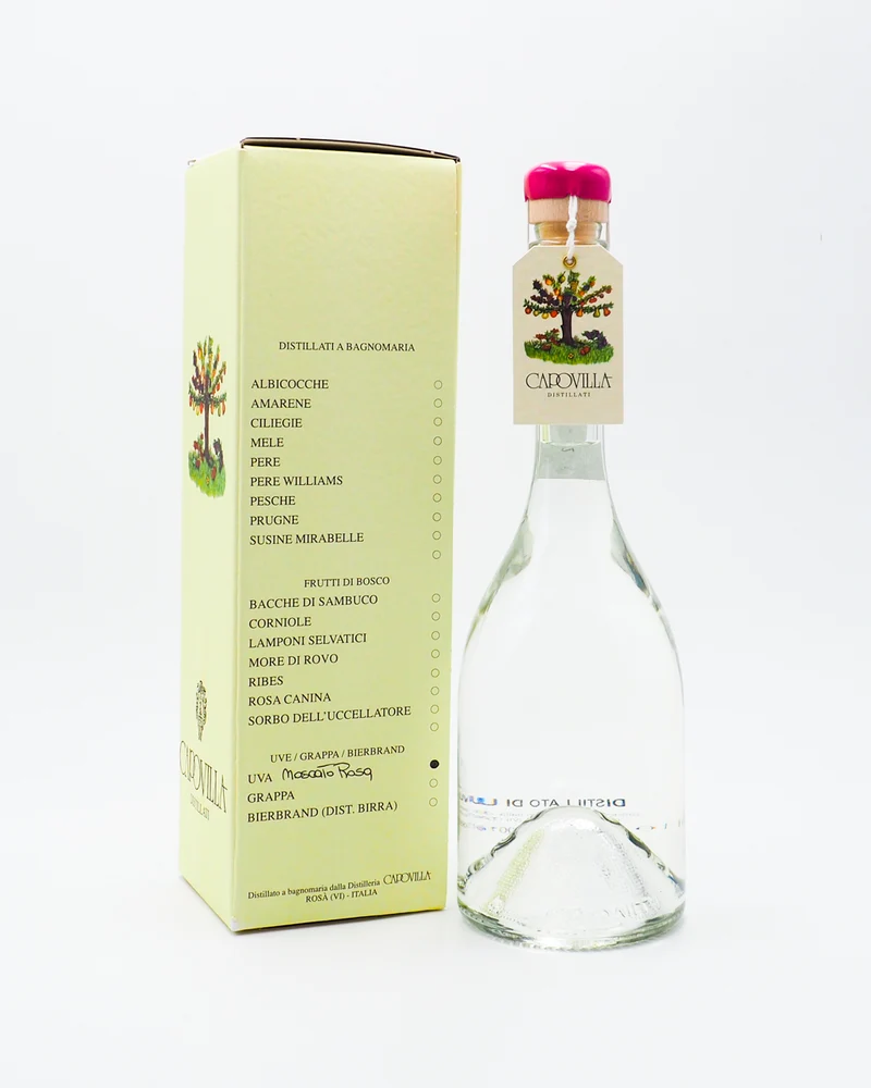 Distillato di Uva Moscato Rosa - Capovilla
