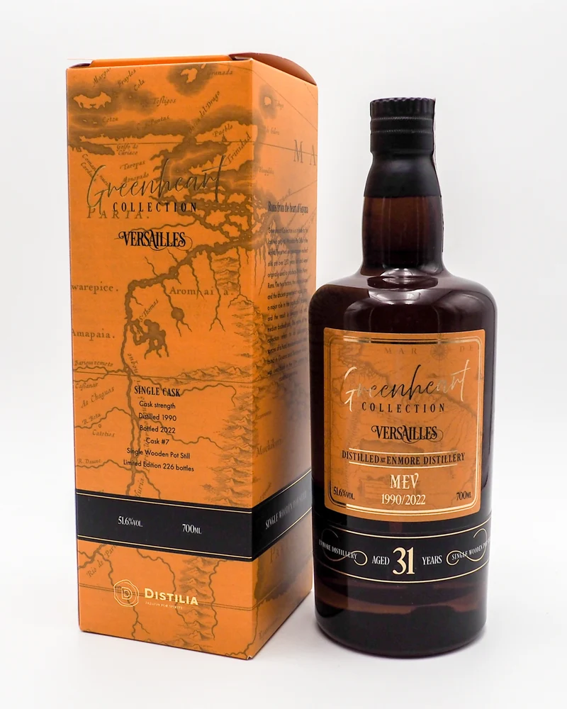 Rum Versailles 1990/2022 31yo Enmore REV Greenheart - Distilia