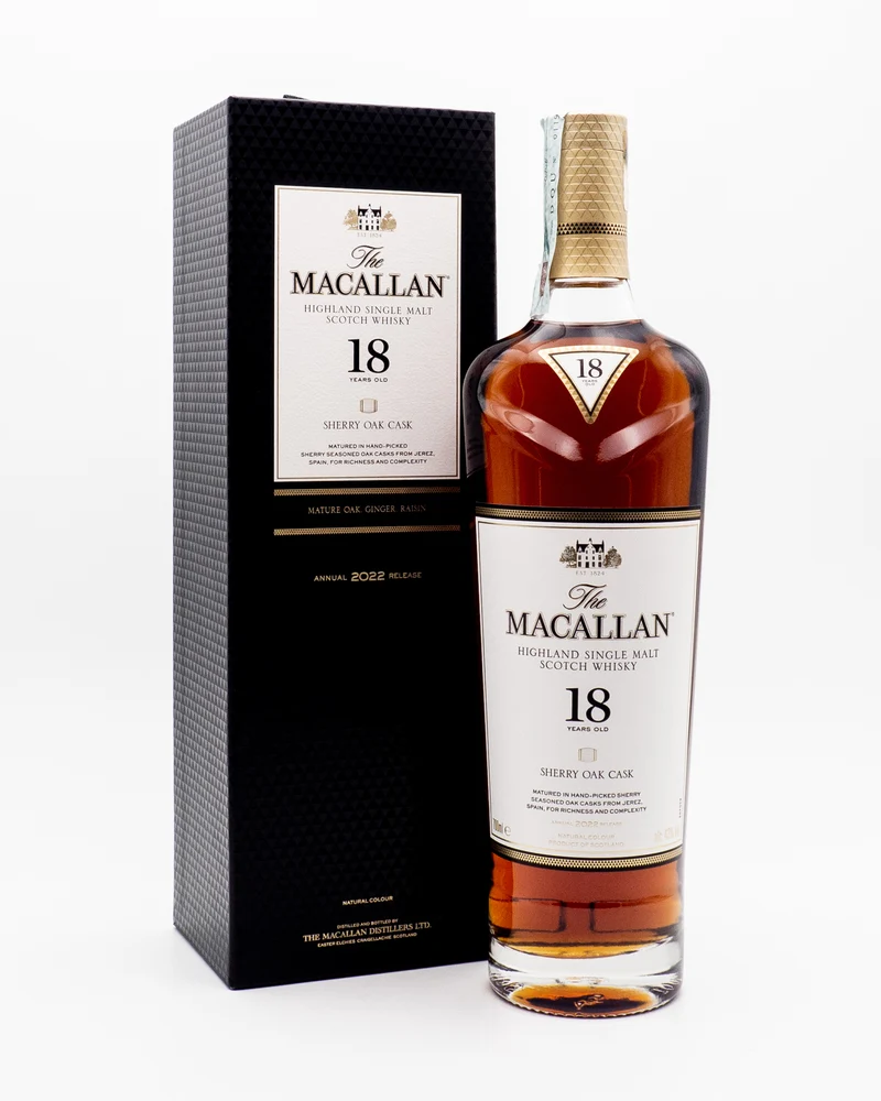 The Macallan 18yo Sherry Oak Cask