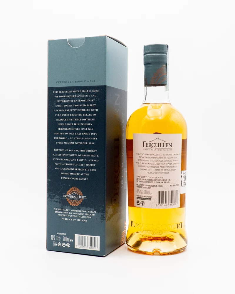 Fercullen Single Malt Irish Whiskey First Release