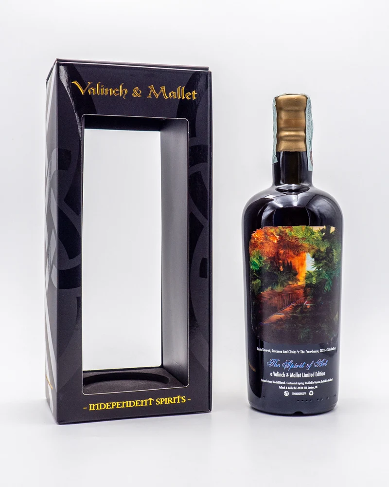 D+V Demerara 27yo "The Spirits of Art" Collezione 2023 - Valinch & Mallet