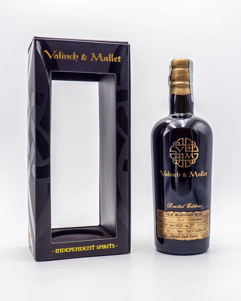D+V Demerara 27yo "The Spirits of Art" Collezione 2023 - Valinch & Mallet