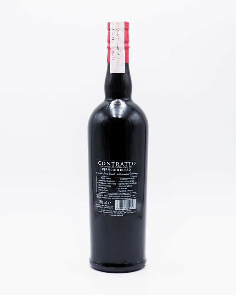 Vermouth Rosso - Contratto