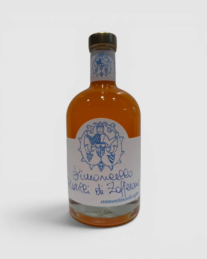 Limoncello con pistilli di Zafferano - Assuntina di Capri
