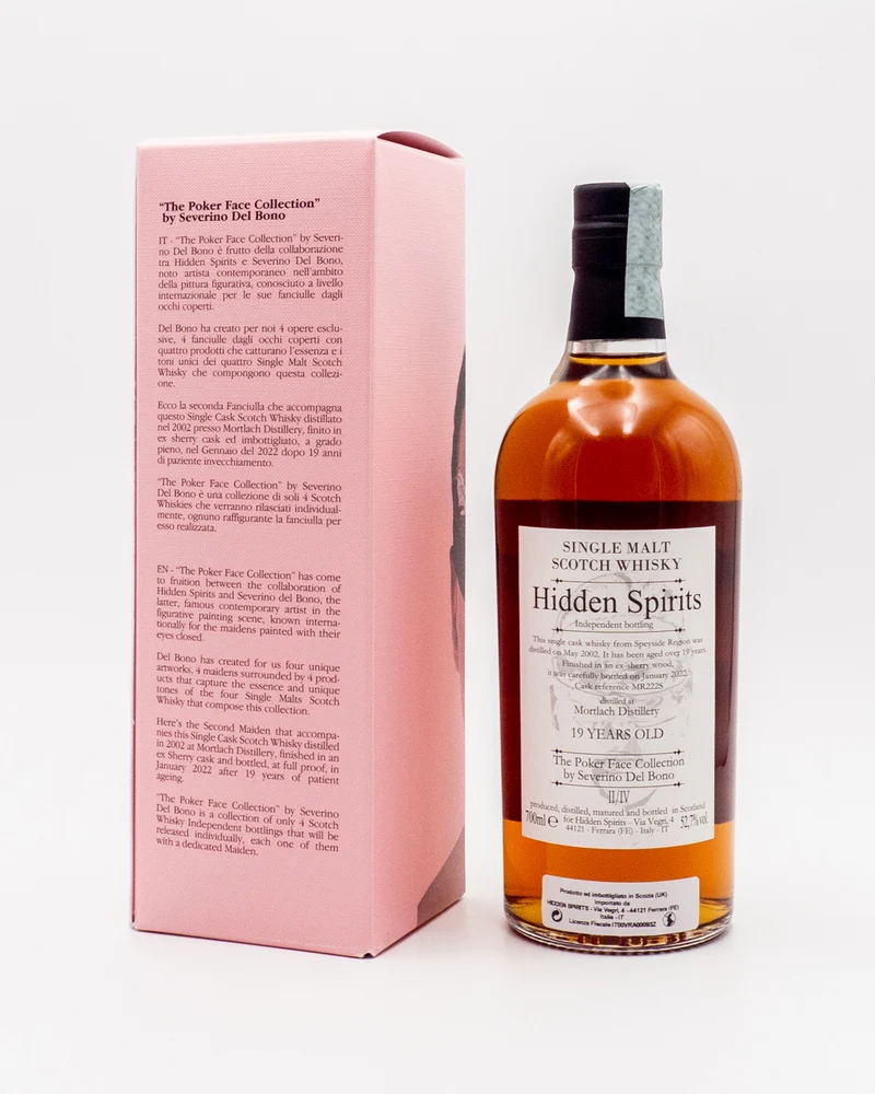 Whisky The Poker Face Collection - Severino Del Bono x Hidden Spirits