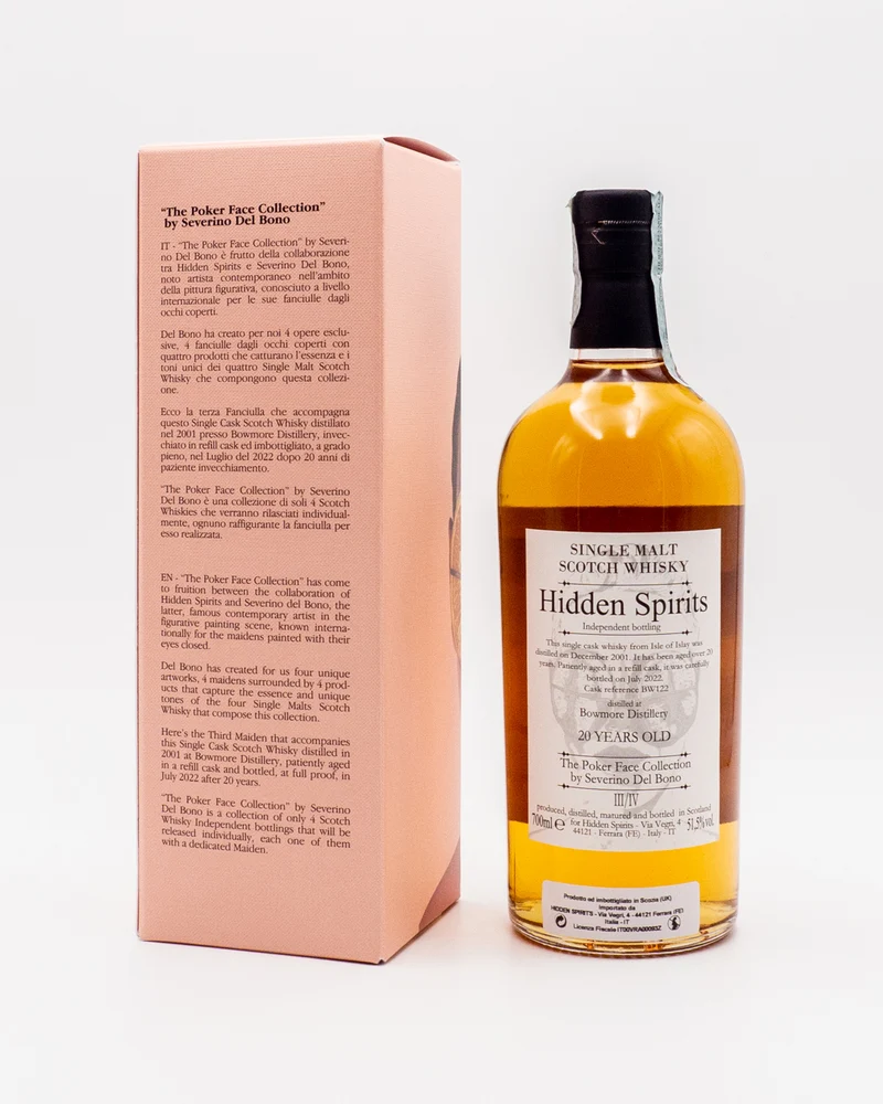 Whisky The Poker Face Collection - Severino Del Bono x Hidden Spirits