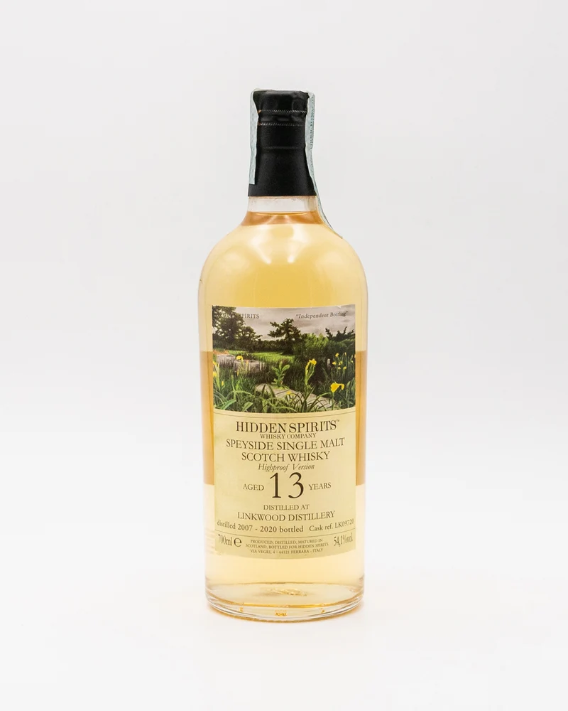Hidden Spirits Whisky 13 y.o Single Malt Scotch - Linkwood Distillery