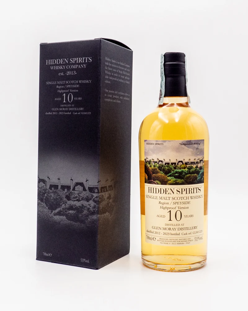 Whisky Glen Moray 10 y.o Single Malt Scotch Whisky - Hidden Spirits