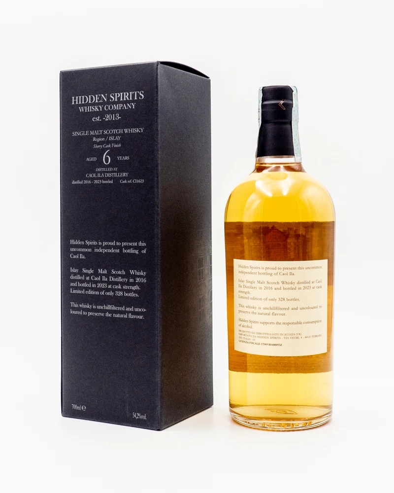 Whisky Caol Ila 6 y.o Single Malt Scotch Whisky - Hidden Spirits