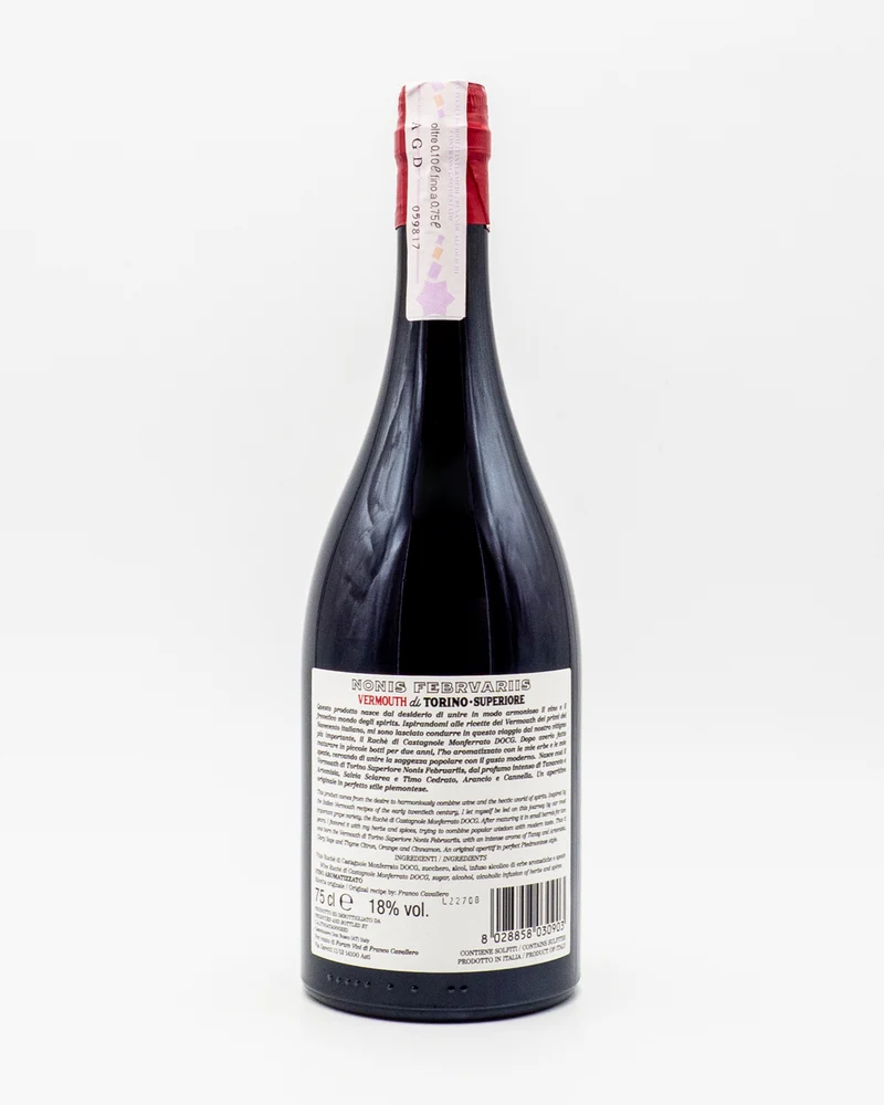 Vino Nonis Februariis Vermuth di Torino Superiore - Franco Cavallero
