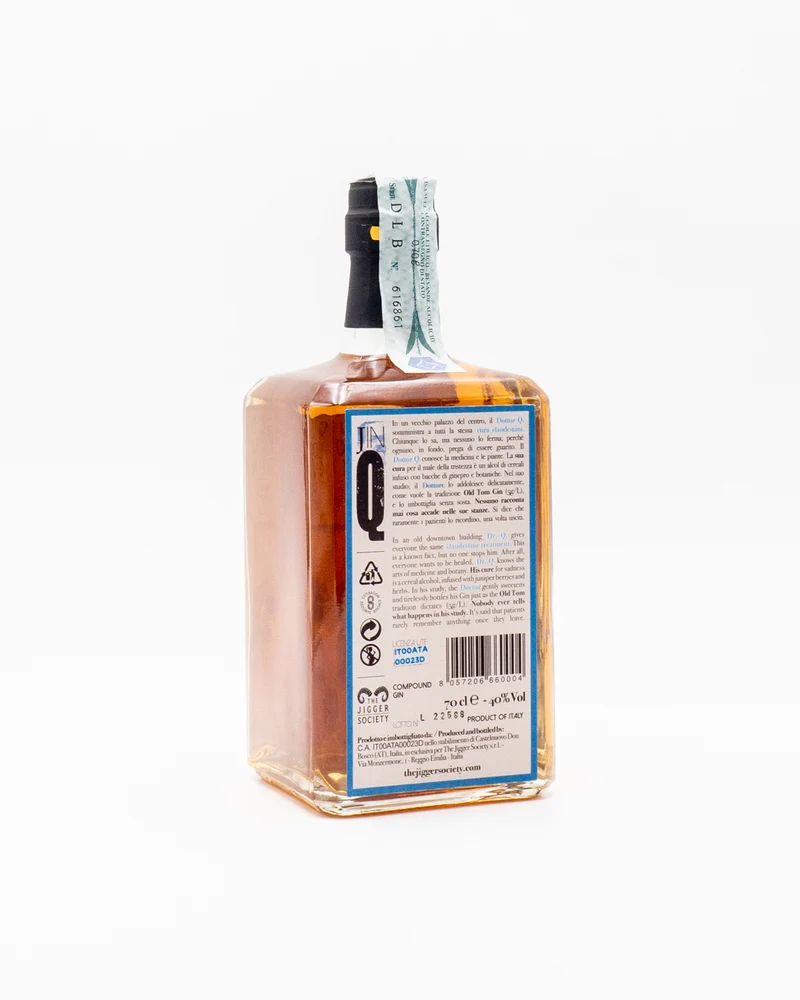 Jin Q Old Tom Gin - The Jigger Society